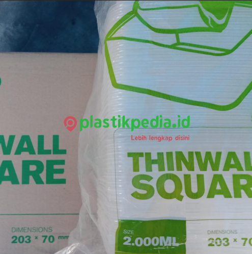 [LJP.WS2000] WIGO Thinwall Square 2000ml