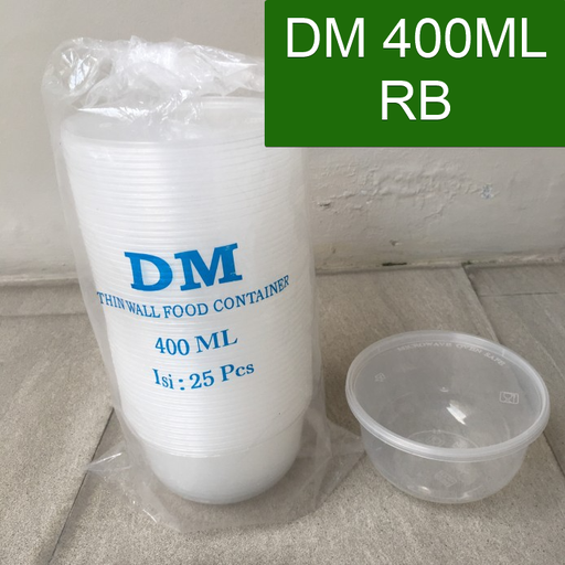 [LSD.D400RB] DM Mangkuk 400ml RB