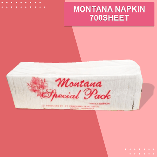 [PJT.MK700] MONTANA Napkin Tissue Pak(700)