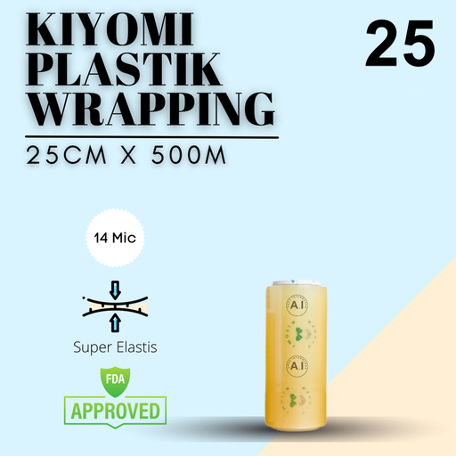 [MJP.KW25] KIYOMI Wrap 25x500 14mic