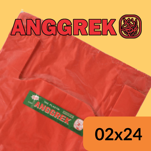 [SUN.A224M] Anggrek 002x24x40 Merah Pak(50)