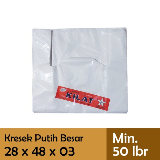 [SUN.BK328P] Bintang Kilat 003x28x48 Putih Pak(50)