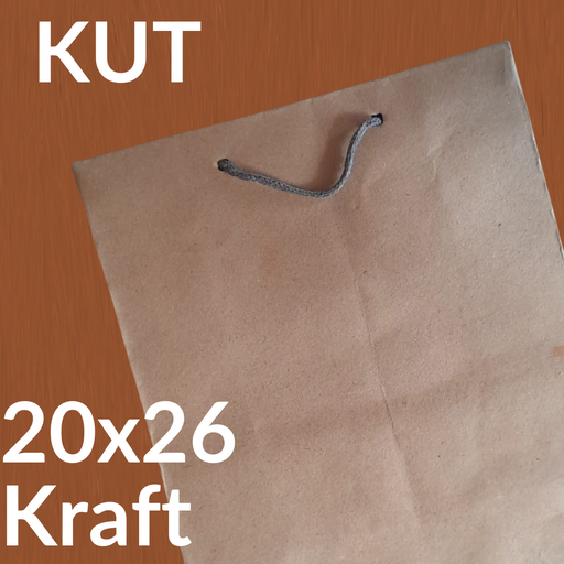 [KUT.2110K] KUT Paper Bag 20x26 Kraft